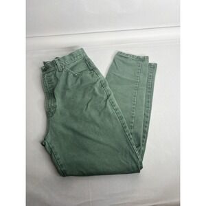 Vintage Bonjour International‎ Jeans Women 12 (8) Green High Rise Y2K Mom Jeans